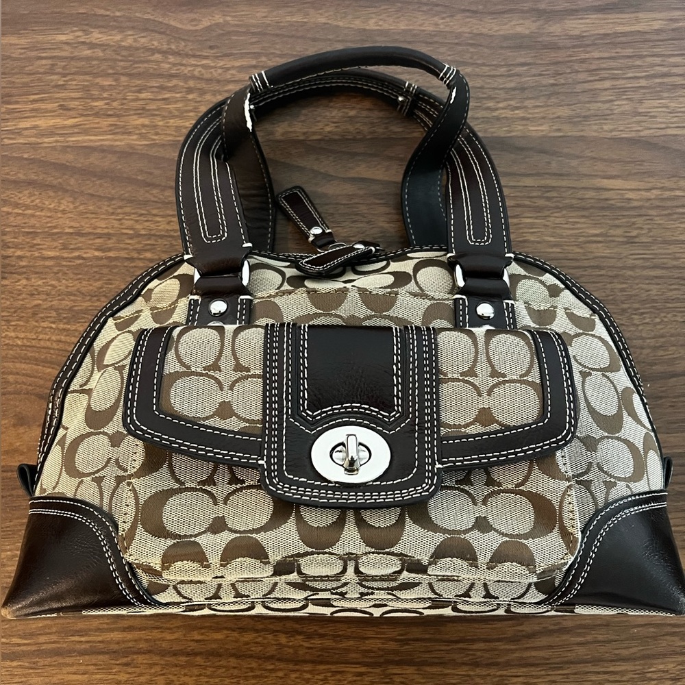 Coach handbag - Brown/Tan